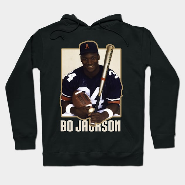 bo jackson raiders Hoodie by Bayzer